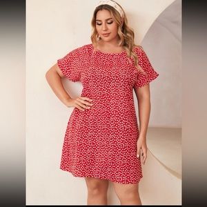 Ditsy Daisy Pattern Dress